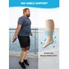 AMITOFO Plus Size Compression Socks Wide Calf for Women Men,