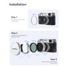 Freewell CPL/GMIST (1/4) Filter Kit with Lens Hood for Fuji