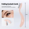 Eyelash Comb MSQ Eyelash Separator Tool Eyelash Comb Separator Folding