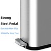 KSSKSS 2.6 Gallon Slim Bathroom Trash Can with Soft Close