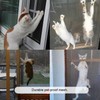 Pet Proof Window Screen Replacement Adjustable Thicken Charcoal Fiberglass Screen