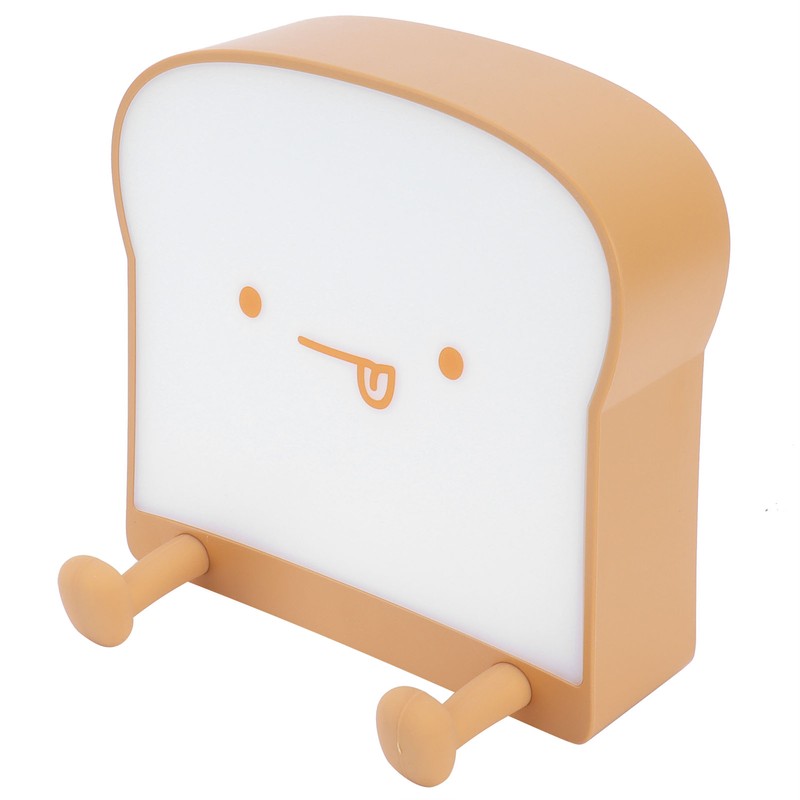 Bread Night Light with USB Charging and Timer Cute Bedroom