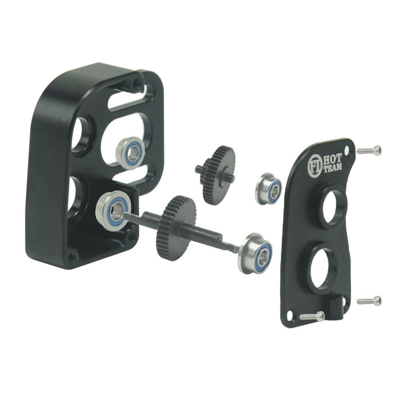 Hot Team Hobby Aluminum DIY Gear Box Gearbox Transmission for