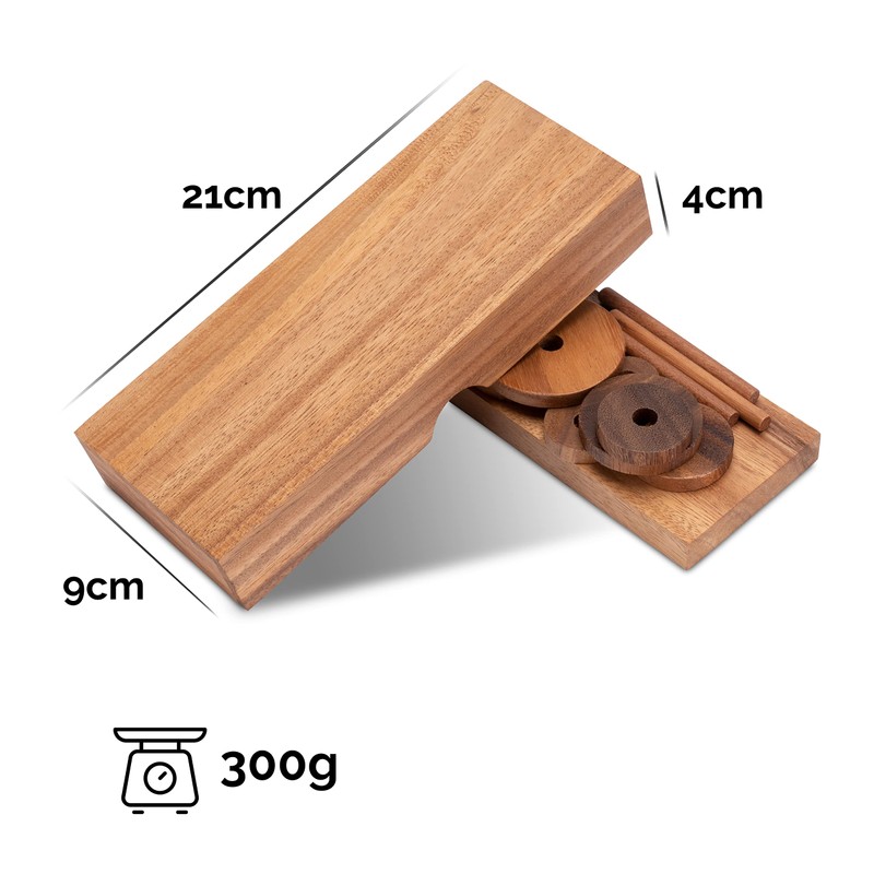 Pagoda – Tower of Hanoi – Intelligence Toy – Wooden