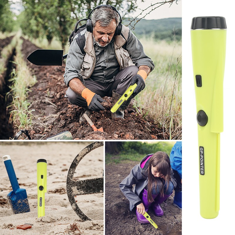 Metal Detector Handheld Portable Professional Gold Treasure Hunting Unearthing Tool