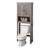 Zenna Home Over The Toilet Storage Cabinet, Wooden Bathroom Storage