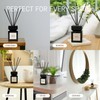 LiveTry Reed Diffuser – Wooden Cover Home Fragrance, Long-Lasting Non-Flame