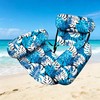 Inflatable Pool Lounger for Adults – Foldable Floating Chair with