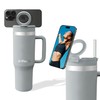 JetFresh 40 oz Tumbler with Handle and Straw Magnetic Phone