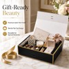 Joyvera 12 Pack Black Gift Boxes with Lids, 12 x