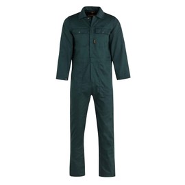 Størvik Thomas Men's Work Overalls 46-64 Green with Button Fastening - 46