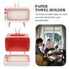 iplusmile Cute Tissue Box Cover Multi-Functional Tissue Organizer for Home