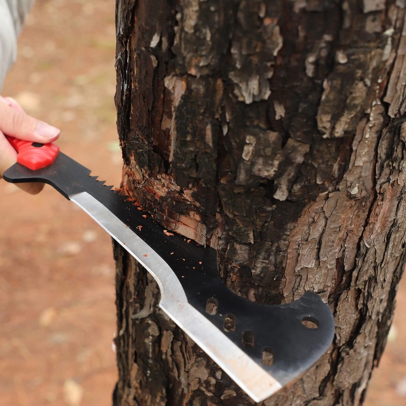 Delacour- Multi-Use Axe MacheteMachete with Nylon Sheath - Survival Machete