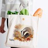 GRAZDesign Baumwolltasche Dachs personalisiert mit Namen Einkaufstasche nachhaltige Tragetasche mit