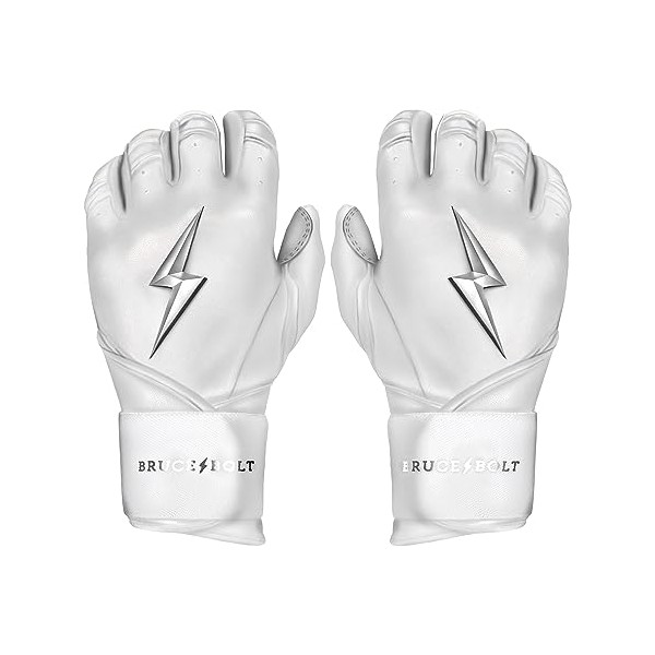 BRUCE BOLT BRUCE BOLT Chrome Series Long Cuff White Batting