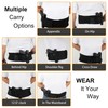 AUGOOL Belly Band Holster Belly Band Waist Pistol Holster for