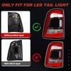 Lathsy LED Tail Light Black Cover w/o Blind Spot Compatible