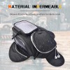 Bolsa De Depósito Mochila Para Moto Con Tanque Imanes Correa