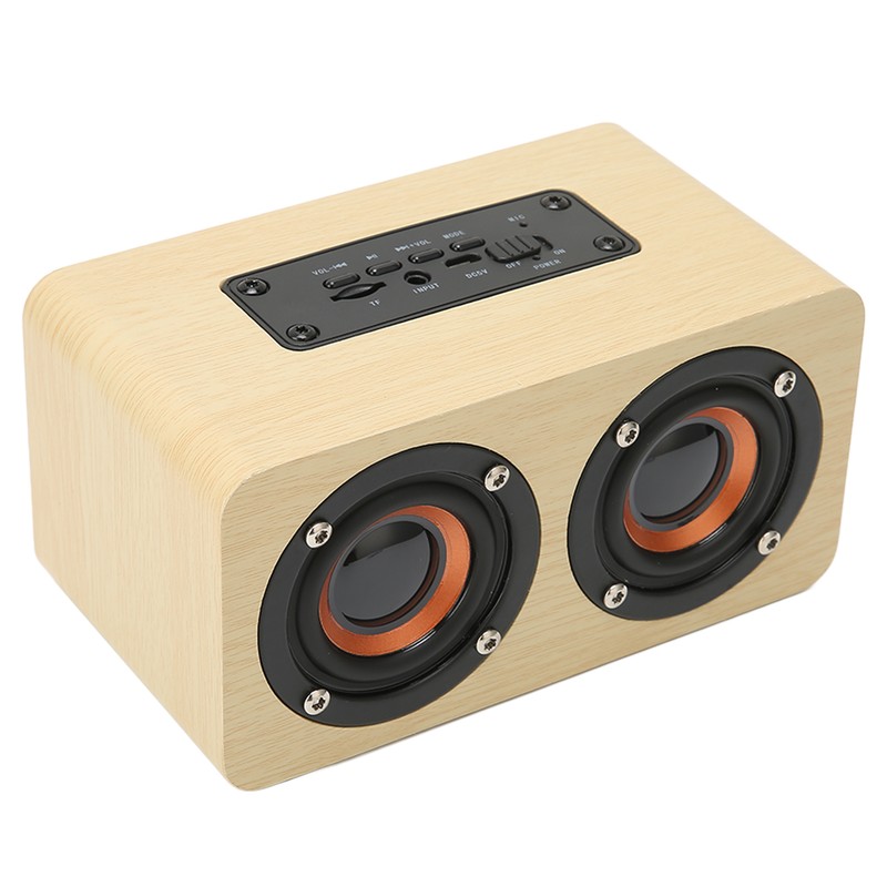 Retro Bluetooth Speaker Built in Mic Portable Wireless Speaker Supports