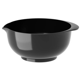 Rosti Margrethe Mixing Bowl, 5 Litres, Shatterproof Bowl, Baking Bowl, Yeast Dough Bowl with Good Handle, Dough Bowl Made of Recyclable Plastic, Carbon Black (Black)