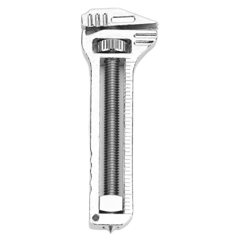 2PCS Mini Multitool Wrench Adjustable Compact Multifunctional Bottle Opener Wrench