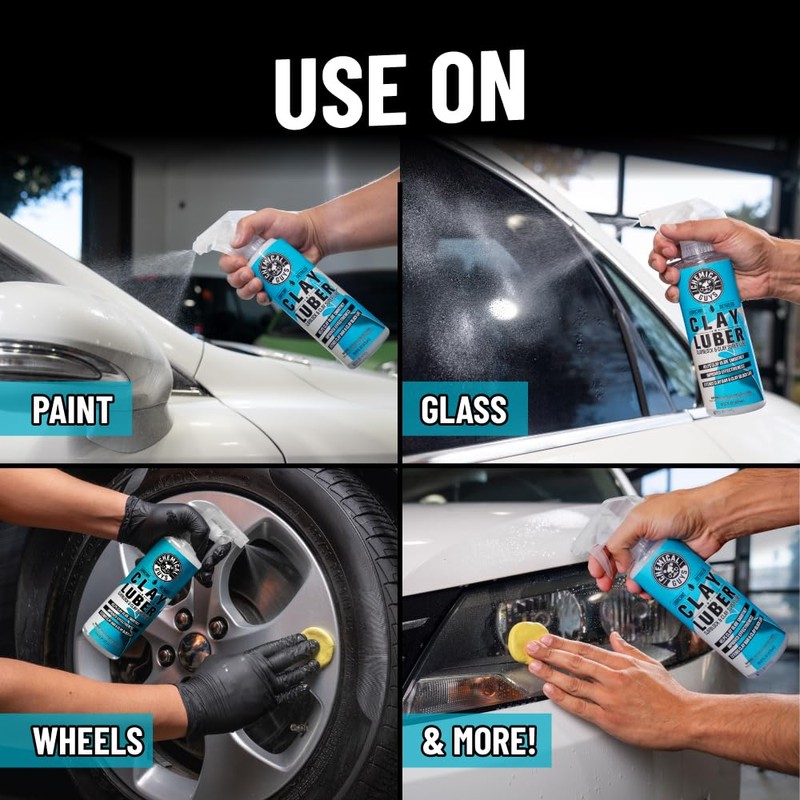 Chemical Guys Complete Clay Kit, Paint Restoration Kit for Cars,