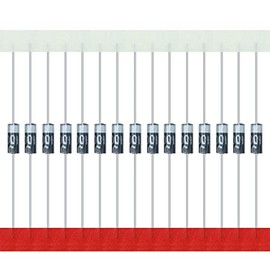 AUKENIEN AUKENIEN 1N4001 Diodes 1A 50V IN4001 Rectifier Diode 1 Amp 50 Volt DO-41 Electronic Silicon Axial 4001 Diodo (Pack of 200)