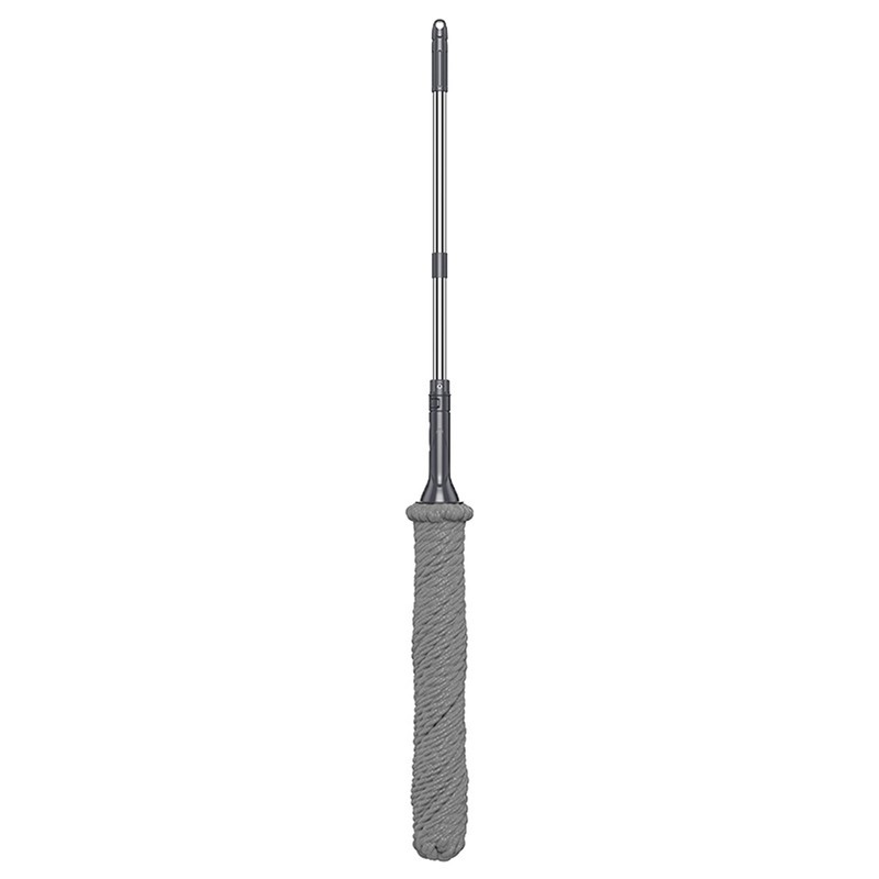 Self Wringing Twist Mop Stainless Steel Fiber Rope Easy Squeeze