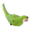 Parrot Figurine Simulation Vivid Innovative Wall Mounted Hand Painted Resin