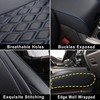 Huidasource Front Seat Covers for Jeep Wrangler JL 2-Door/4-Door 2018-2025,
