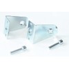 4pcs Hold Down Brackets with Install scews Metal Blinds Down