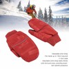 Down Gloves Waterproof Prevent Slip Breathable Winter Thermal Warm Snow