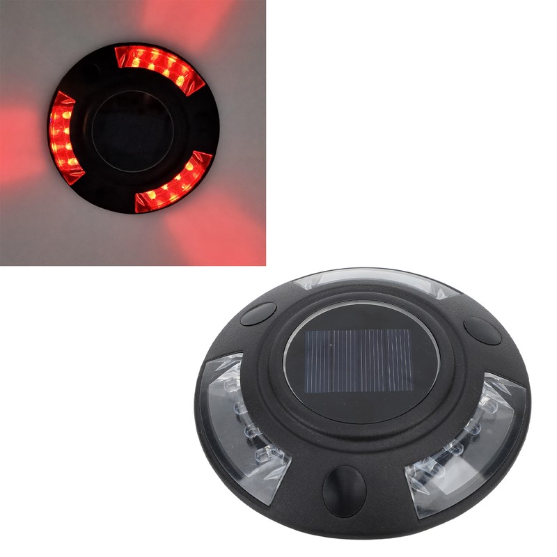 Solar Driveway Marker Light Aluminium Alloy Solar Powered Outdooor Waterproof