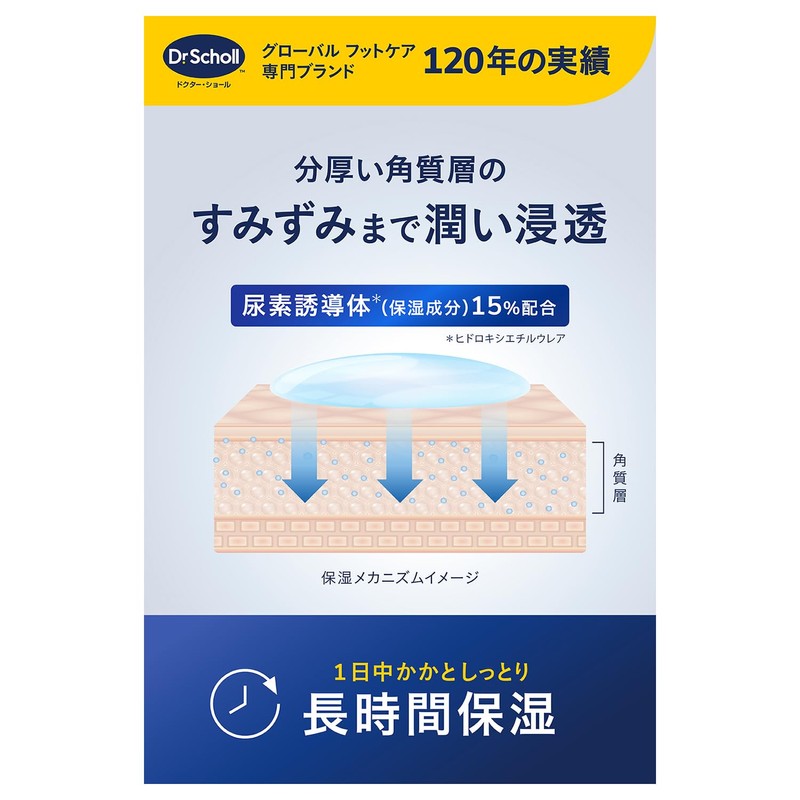Dr. Scholl's Heel Peeling Mask + Moisturizing Cream for Heels