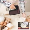 Yomelo 9-Speed Digital Hand Mixer Electric, 400W Powerful DC Motor,