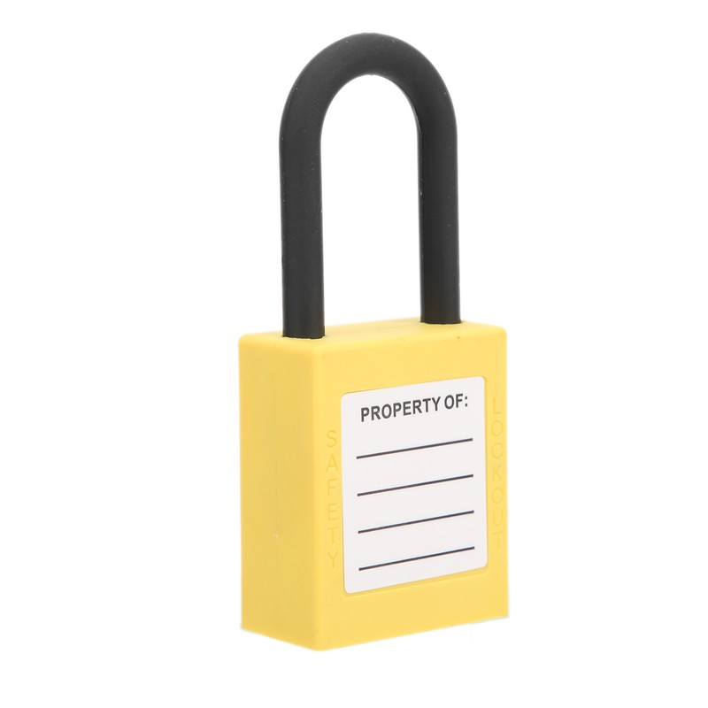 10 Sets 38mm Lockout Lock Dustproof Nylon Industrial Engineering Insulation