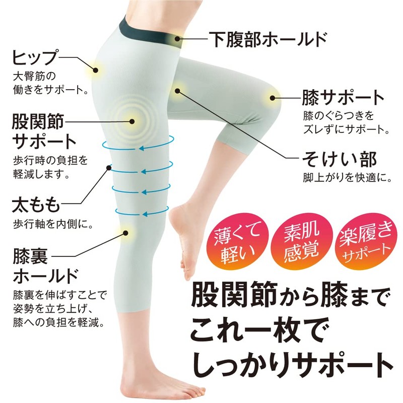 Alphax Hip Joint Knee Supporter Doctor Support Spats Pita Skin
