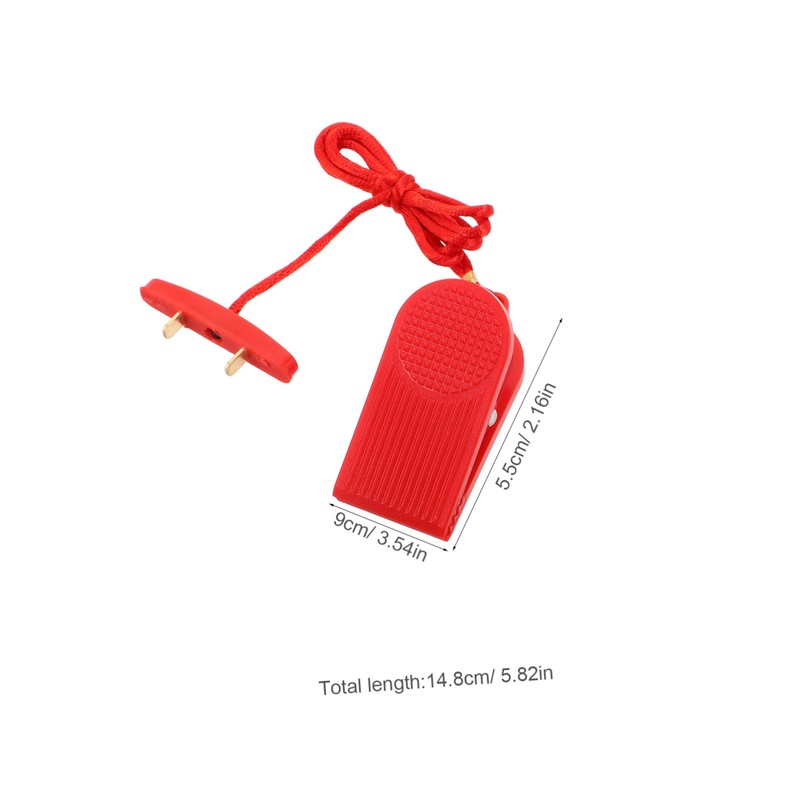 Generisch Treadmill Safety Key, Replacement Treadmill Safety Key with Inserts,