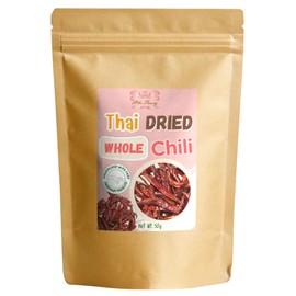 Hida Beauty Dried Culinary Herbs Thai Whole Dried Chili 50g
