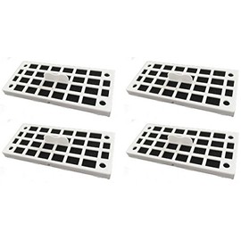 Replacement Air Deodorizer Filter Compatible GE Cafe Series Refrigerator ODORFILTER - 4 Filters