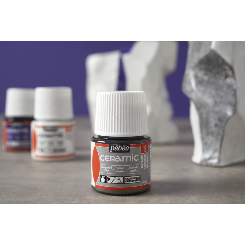 Pebeo 45 ml Paint, Liquid Light Violet, 4.5 x 4.5