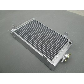 For Kart, Go-Kart, Karting, Gearbox, Shifter Karts 62mm 3 Row Core Aluminum Radiator