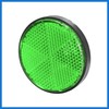 VekAuto 8 Pcs Round Stick-on Safety Spoke Reflective Self Adhesive