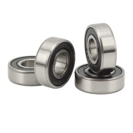 Chrome Steel Wheel Bearing Set Ultimate Replacement Kit for Mini Bike Powersports CT200U CT200U‑EX Trail 200 Baja MB165 MB200