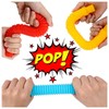 GWAWG MiNi Mini Pop Tube, DIY Sensory Colour Stretch Tube,