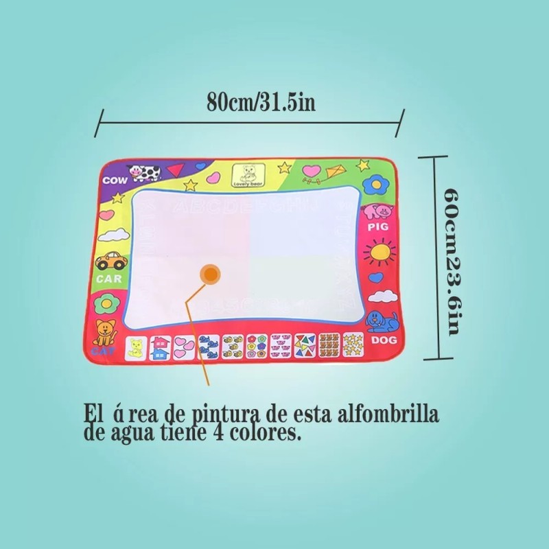 Zt Juguetes De Pintura De Lienzo De Acuarela Para Niños