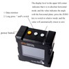 Beslands Digital Protractor Magnetic Bevel Box Inclinometer LCD Waterproof Angle