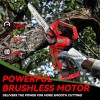 Demima Mini Chainsaw for Miwaukee M18 Battery, 8-Inch and 6-Inch