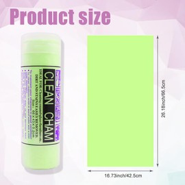 WINUERK Premium Shammy Cloth for Car Drying, Super Absorbent 26"x17" Large Car Drying Towel, Chamois Cloth, Reusable Shammy Towel for Car, Bathroom,Pets, Dust Remove, No Spots/Streak/Scratch