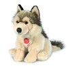 Teddy Hermann 92738 Wolf 29 cm, Kuscheltier, Plüschtier mit recycelter
